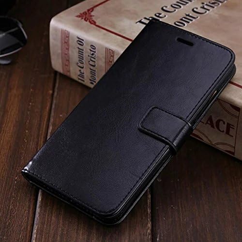 RedMi NOTE3 case, solid color pattern wallet style case magnetic design flip folio PU Leather cover standup cover case for Xiaomi Hongmi RedMi NOTE 3 ( Color : Black , Size : Red Mi NOTE3 )