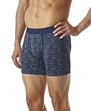 PACT Men's Organic Cotton Boxer Brief - SFA-MBB (Large, Alpine)