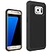 Galaxy S7 Edge Case, TOOPOOT Shockproof Armor Rubber Protective Case For Samsung Galaxy S7 Edge (black)