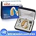 Digital Hearing Amplifier - BTE Behind the Ear Sound Amplifier and Personal Sound Enhancer with Noise Reducing Feature that is Smaller & Discreet - Ready to Wear in Any Left or Right Ear