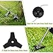 COOCHEER 42.7CC 2-Cycle Gas Straight Shaft String Trimmer and Brush Cutter with Detachable Head for Trimming Weed, Brush Cutting, 2-in-1 Weed Trimmer, US in Stock