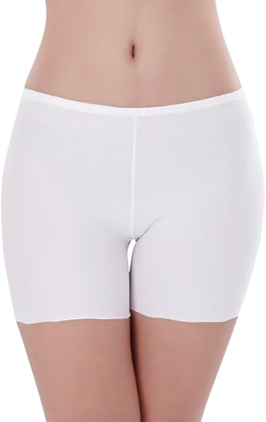 womens white bicycle shorts