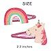 20 Pcs Hair Clips Animal Pattern Print Girls' Metal Snap Hair Clips Hair Barrettes hairpins Hair Accessories for Girl Teens Kids Babies Toddlers Women