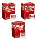 Tylenol(R) Extra-Strength, 2 Caplet Dosage, 100 caplets total,500mg each (Pack of 3)