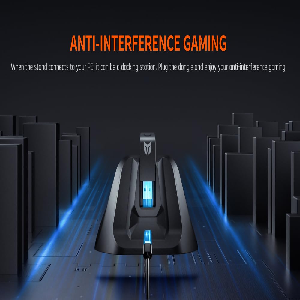 BIGBIG WON Wireless Controller Gale PC Controllers Motion Aiming, Hall Trigger, 4 Custom Buttons, App Control Game Controller for PC/Switch/iOS/Android Wireless Gaming with Charging Dock(Black)