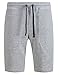 Mr.Zhang Men's Casual Cotton Elastic Gym Shorts