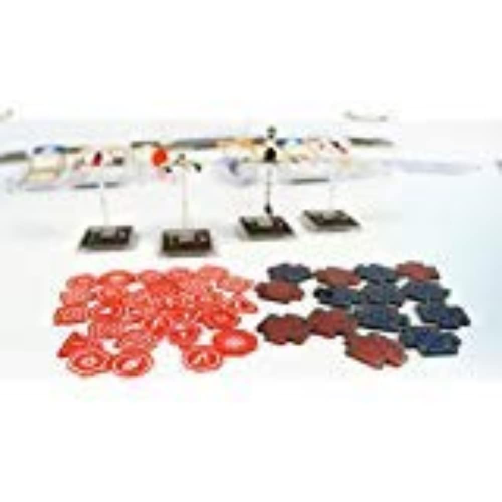 e-Raptor ERA31784 Token And Markers X-Wing Complete Tokens Set Board Game, Blue