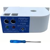 FEARLIE Current Sensing Switch, Normally Open AC Sensor 0.2-50A Detectable, High Precision Monitoring Relay​（F006）