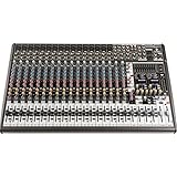 Behringer Eurodesk Sx2442fx Ultra-Low Noise Design 24-Input 4-Bus Studio/Live Mixer With Xenyx Mic Preamplifiers, British Eqs  And Dual Multi-Fx Processor (Electronics)