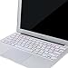 MOSISO Protective Pattern Keyboard Cover Skin Compatible with MacBook Air 11 inch (Models: A1370 & A1465), Pink Marble