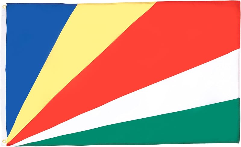 AZ FLAG Seychelles Flag 3x5 ft 100D Polyester with Two Metal Grommets