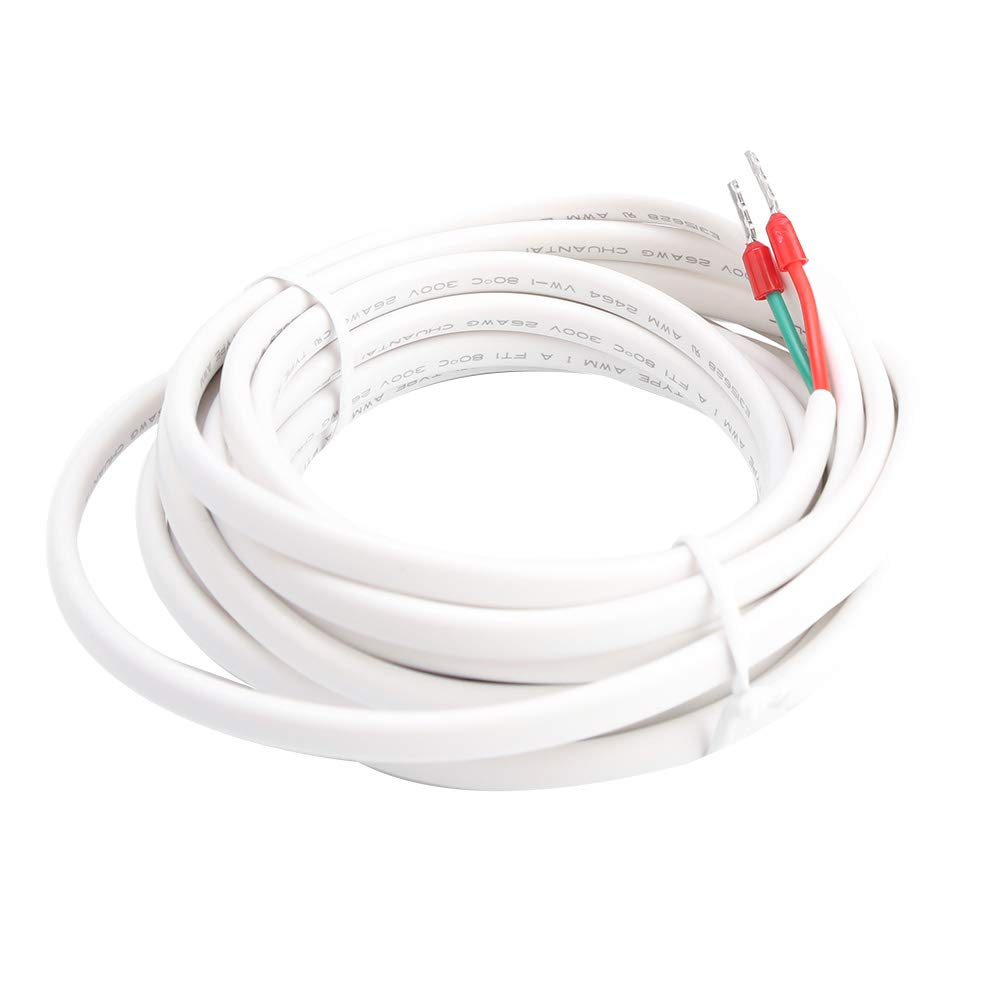 Floor Temperature Sensor Probe - 3 Meters Underfloor Heating Thermostat Accessory Thermostats Sensor Probes Cable for Indoor and Outdoor Temperatures