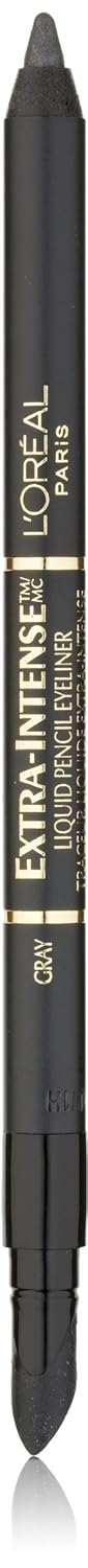 L'Oreal Paris Extra-Intense Liquid Pencil Eyeliner, Gray, 0.03 Ounces
