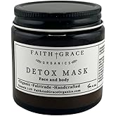 Natural Detox Mask for Arm Pits and Face, with Activated Charcoal