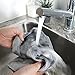 IPPINKA Nawrap Binchotan Dishcloths, Set of 2, Naturally Odor Absorbing