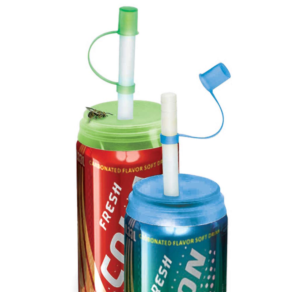 Can Straw and Lid, 2-Count