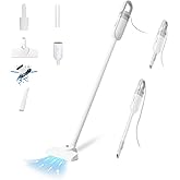 SIMPLUS 3-in-1 Corded Stick Vacuum Cleaner – 400W 15KPA Strong Suction, Pet Hair & Hardwood Floor Safe, 1.87lb Lightweight Handheld for Home, Dorm, Apartment & Car