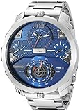Diesel Men's DZ7361 Machinus Analog Display Analog Quartz Silver Watch