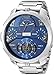 Diesel Men's DZ7361 Machinus Analog Display Analog Quartz Silver Watch