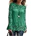 PHOTNO Fashion lace chiffon blouse long sleeve shirt women loose tops t shirts S-XXXXXL