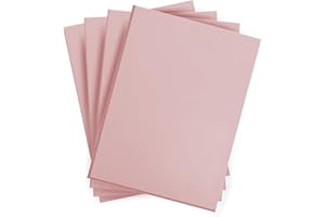 4 Pcs 8.5"x11" Rubber Carving Blocks, A4 Linoleum Blocks, Stamp Carving Blocks for Printmaking, Linocut Artists, Crafts and More,(Pink) by KUKLIPJIM.