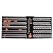 Happy Sales HSCSS4, 10 Pc Chopstick Stainless Steel Chopsticks 5 Pairs spiral