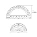 eBoot 13 Pieces Geometry Set Rulers Compass with Protractor Math Tools Set for Students