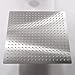 Qomolangma Rain Shower Head, 16 Inch High Pressure Square Shower Head Stainless Steel, Large Rainfall Shower Head Replacement, Powerful Showerhead Flow No Rust, Hard Water Filter, Brushed Nickel