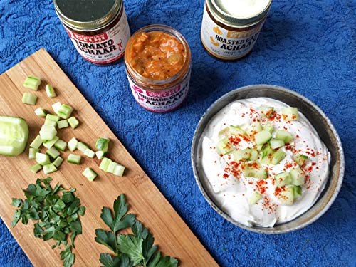 Brooklyn Delhi Rhubarb Ginger Achaar, 9 oz