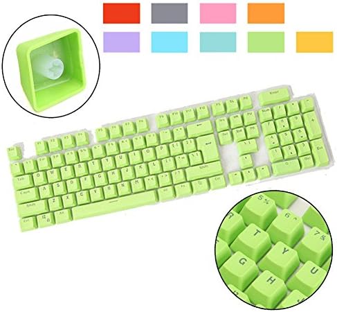 Brave669 Doubleshot PBT Spacebar 104 Keycap Backlit for Cherry MX Gaming Mechanical Keyboard