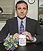 NBC The Office World's Best Boss Dunder Mifflin Ceramic Mug, White 15 oz - Official Michael Scott Mug As Seen On The Office