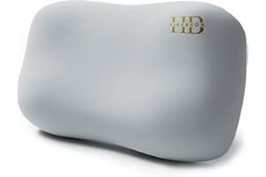 HighBeds Cervical Neck Pillow for Neck Pain Relief- Memory Foam Pillow for Side and Back Sleepers, BASF Support with Ergonomic Pillow