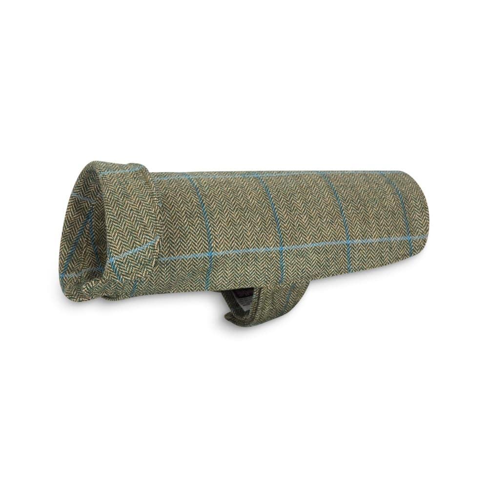 WALKER AND HAWKES - Derby Tweed Alfie Dog Coat - Blue Check - Medium