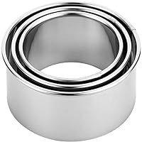 Cookie Cutters - Biscuit Cutters/Stainless Steel Dumpling Cutters/Cake Pastry Cutters/Cake Cookie Scone Cutters Molds stamps 