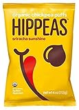 Hippeas Organic Chickpea Puffs Sriracha 4 oz Pack of 2