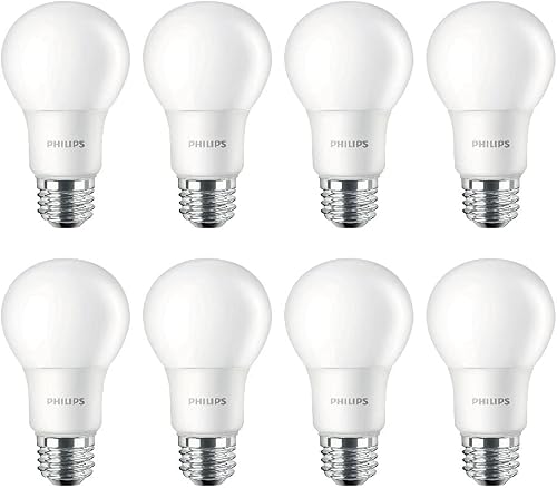 Basic Light Bulb PHILIPS LED 100W A19 8-Pack Basic LED Soft White (2700K) 1500 Lumen ...