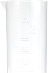 Vitlab 4038 Measuring Cylinder Low Form 500ml Polypropylene Round Base view 4