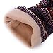 HDE Women Winter Knit Leggings Fleece Line Nordic Design Thermal Insulated Pants (Mayan Winter, Medium)