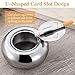 Windproof Ashtray with Lid,Cigarette Ashtray for Outdoor or Indoor Use, Modern Flip Top Stainless Steel Ashtray for Smokers,Ash Tray Holder Suitable for Tabletop,Office,Patio & Home Decoration