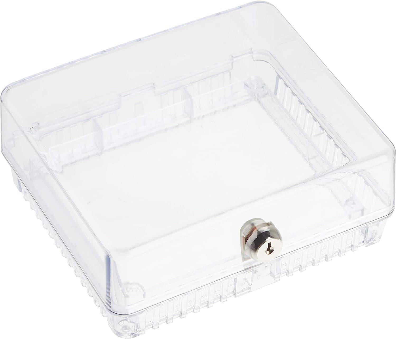 Honeywell Thermostat Guard, Clear, Wi-Fi, Traditional, Tamper-Proof Key Lock, 6.5H x 7.5W x 3D Inches