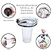 Umiwe 2 in 1 Removable Fruit Infusion Core with Lid,Fruit Infuser with Spill Proof Lid for 30 oz Yeti Ozark Tumbler Cup,2 Pack