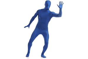 Howriis Full Bodysuit Unisex Spandex Zentai Costume - Stretch Adult Disappearing Man Body Suit for Halloween & Cosplay