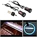 CHAMPLED for Hummer Laser Projector Logo Illuminated Emblem Under Door Step Courtesy Light Lighting Symbol Sign Badge LED Glow Car Auto Performance Tuning Accessory