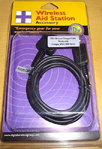 HP iPaq Sync + Chargining USB Cable - Works with: H3800 / H3830 / H5100 / H5150 / H5155 / More Models Inside