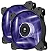 Corsair CO-9050016-PLED Air Series AF120 LED Quiet Edition High Airflow Fan Twin Pack - Purple