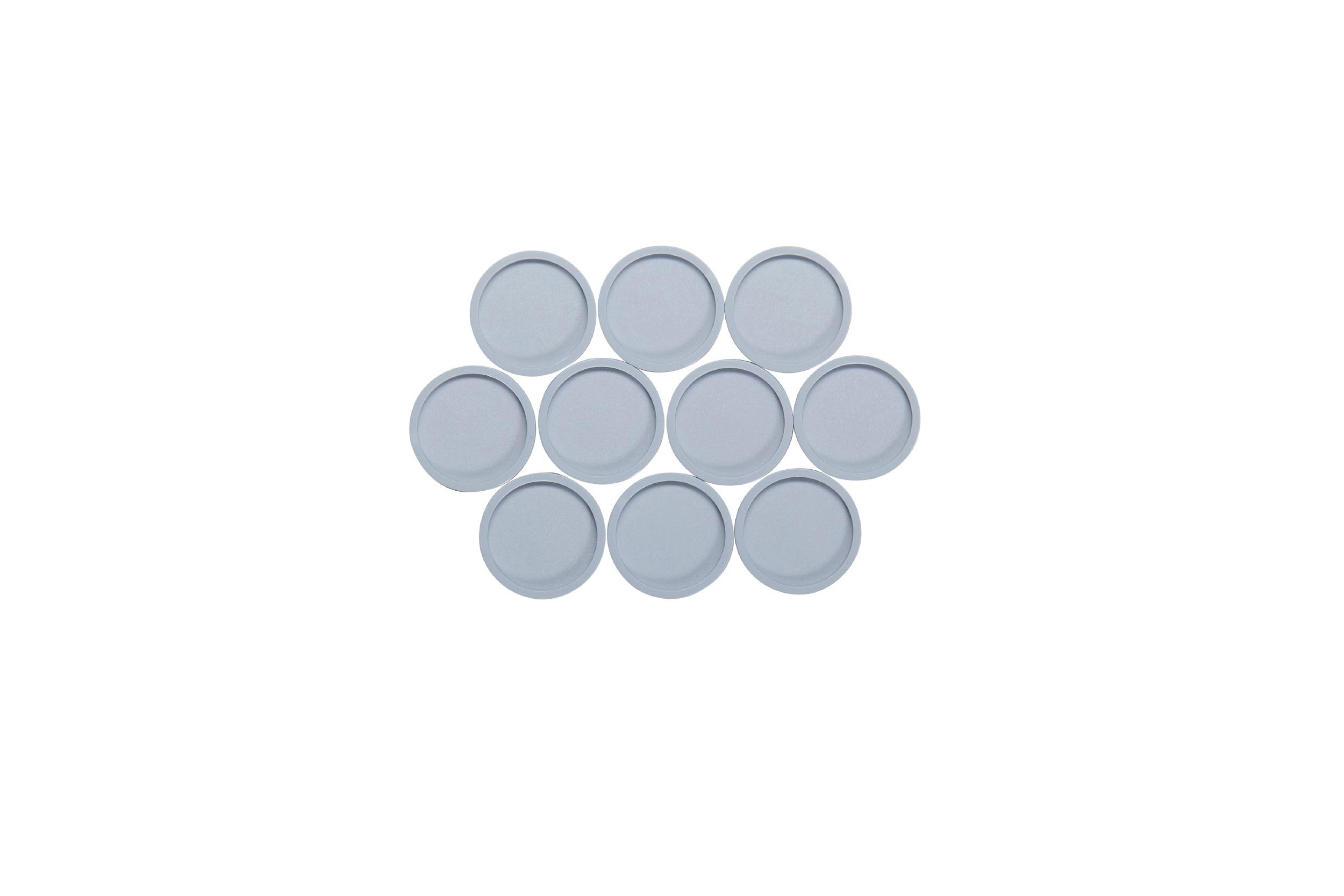 MAUL Strong magnet ? 34 mm, 2 kg strength, 10 pcs/set, grey