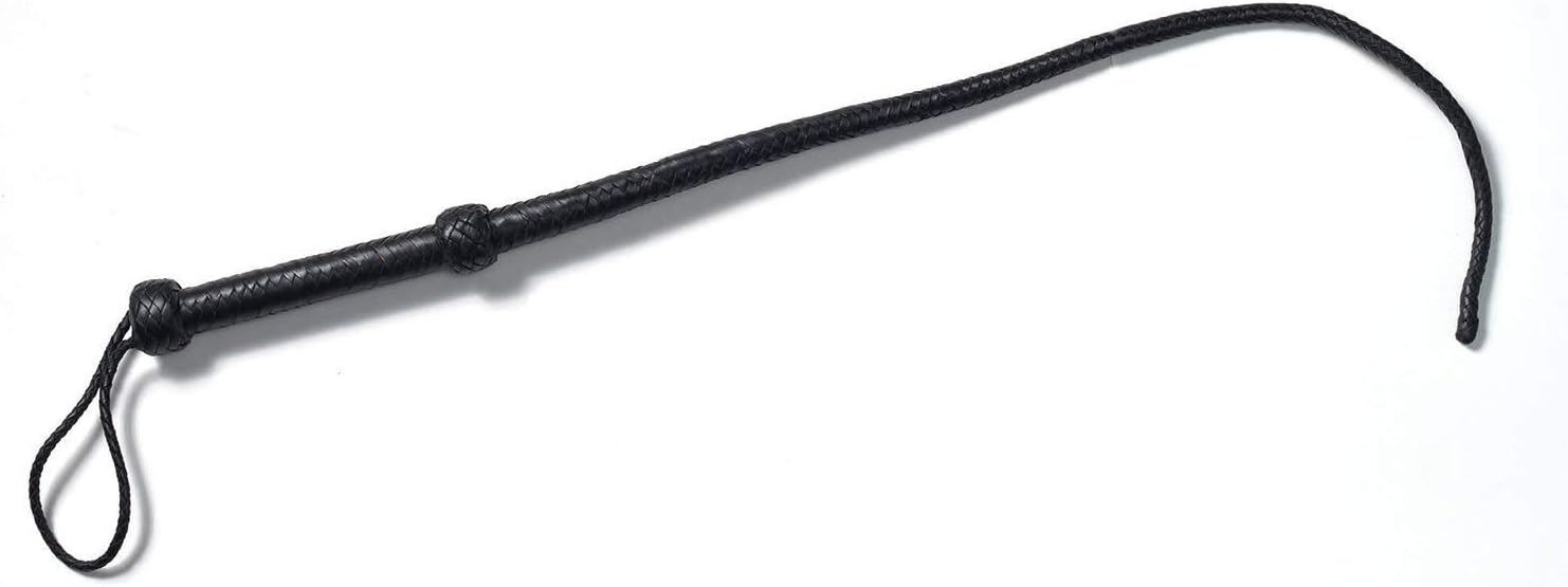 BARE SUTRA Training Tails Fully Handmade Genuine Leather Whip Horse & Bull