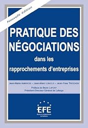 Pratique des négociations dans les rapprochements d'entreprises