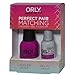 Orly Perfect Pair Matching Lacquer and Gel Duo Kit, Purple Crush