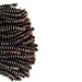 Flyteng spring twist hair braiding JAMAICAN BOUNCE 8 inch Synthetic Hair Crochet Braids T30…